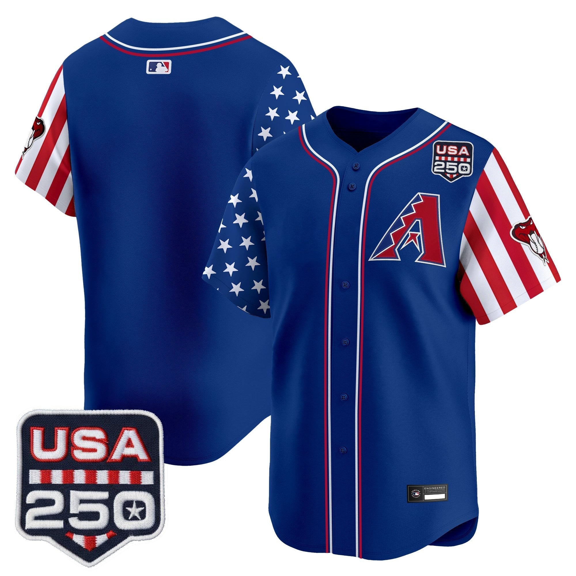 ARI "America 250 Edition" Vapor Premier Limited Jersey - Stitched
