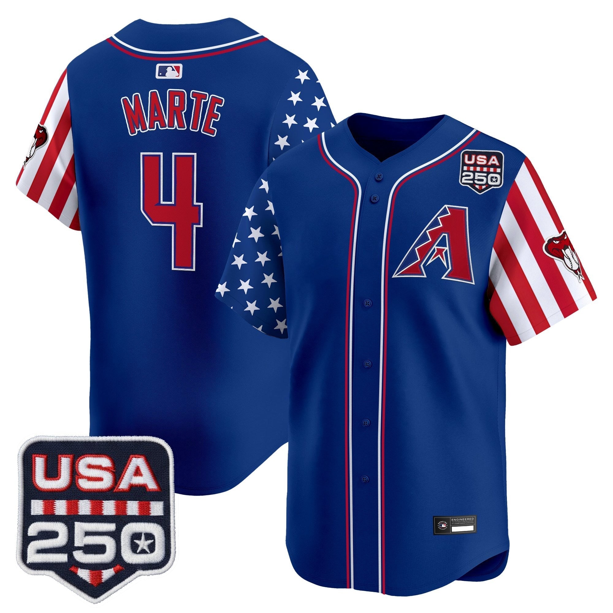 ARI "America 250 Edition" Vapor Premier Limited Jersey - Stitched