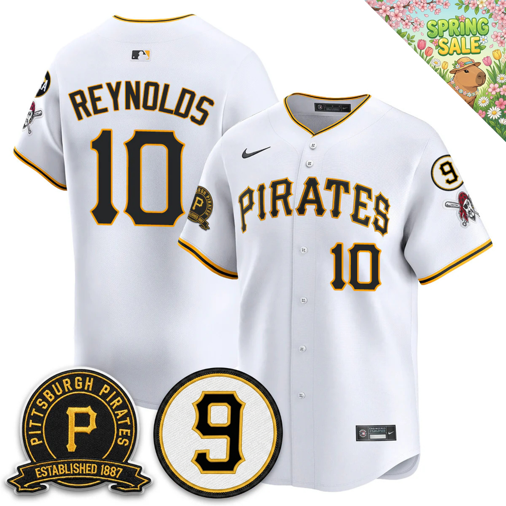 PIT Memories Vapor Limited Jersey - Bill Mazeroski & EST 1887 Patch - Stitched