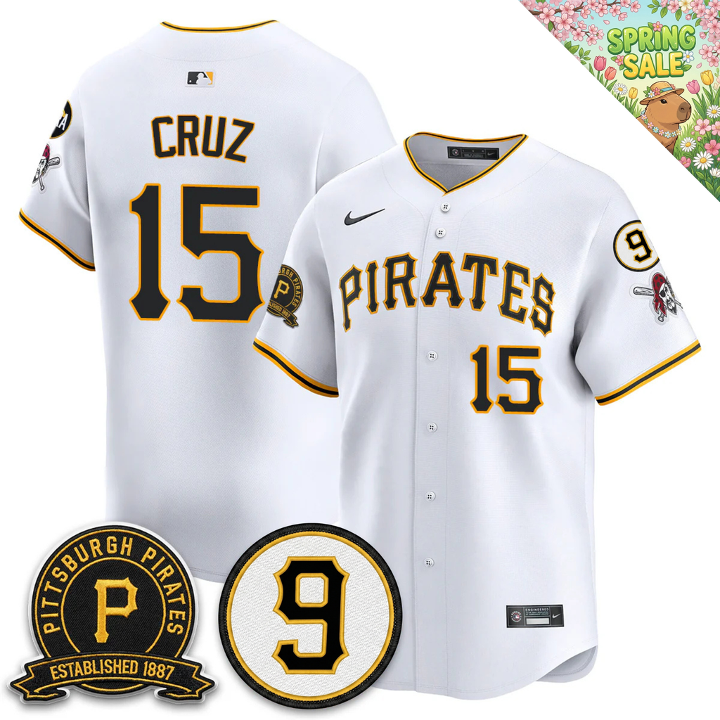 PIT Memories Vapor Limited Jersey - Bill Mazeroski & EST 1887 Patch - Stitched