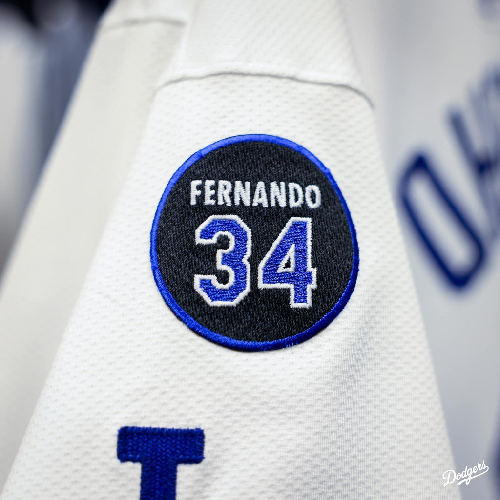 Dodgers Fernando Valenzuela Memorial Jersey - Stitched