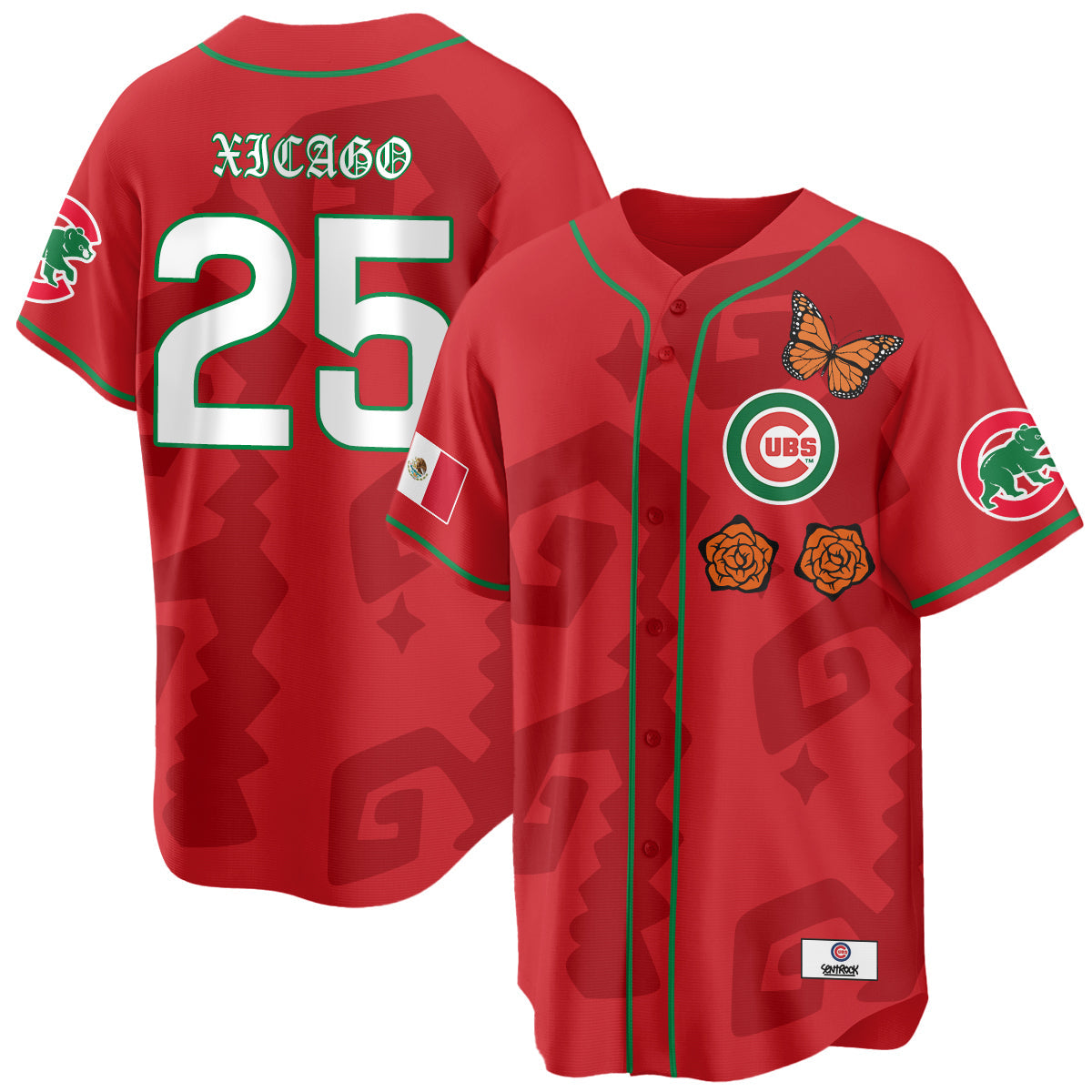 CHC "Xicago" Mexican Heritage Jersey - All Stitched