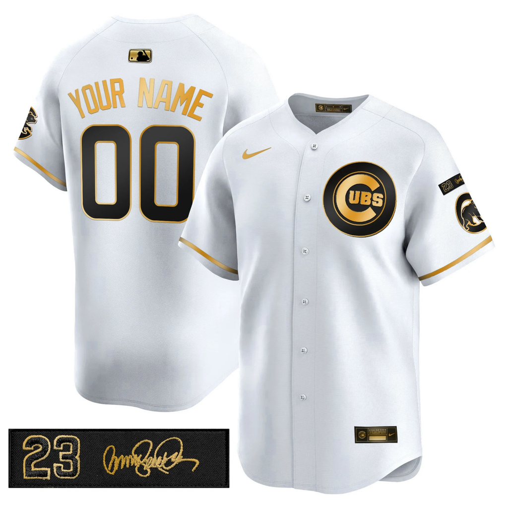 CHC 150th Anniversary & 'Ryne Sandberg Tribute' Limited Blue Jersey - Stitched