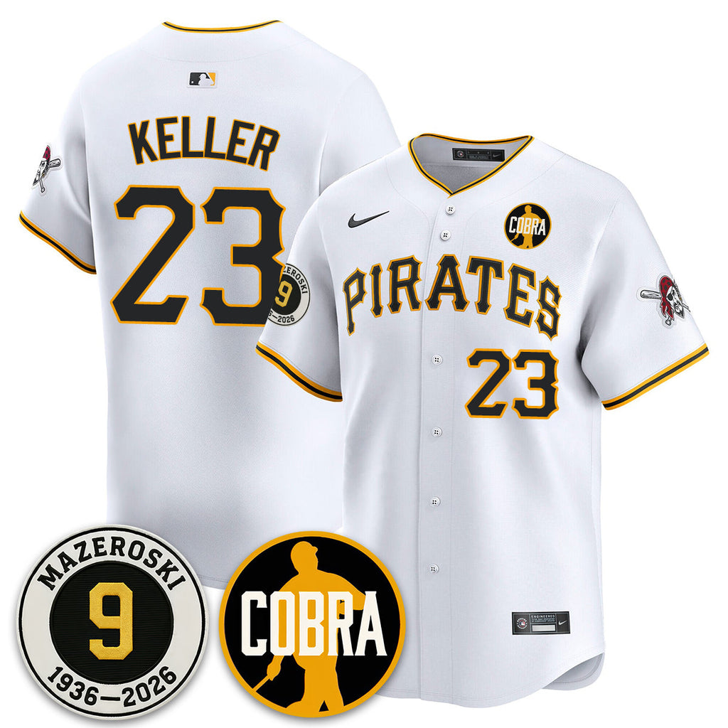 PIT Memories Vapor Limited Jersey - Bill Mazeroski Patch - Stitched