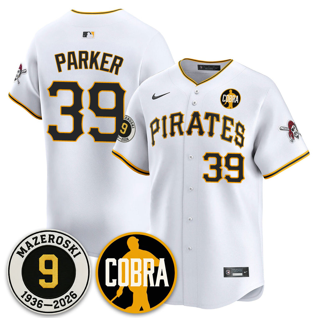 PIT Memories Vapor Limited Jersey - Bill Mazeroski Patch - Stitched