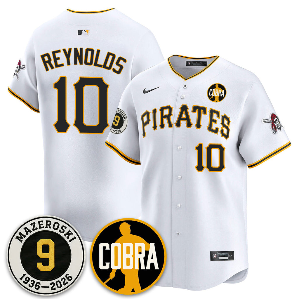 PIT Memories Vapor Limited Jersey - Bill Mazeroski Patch - Stitched