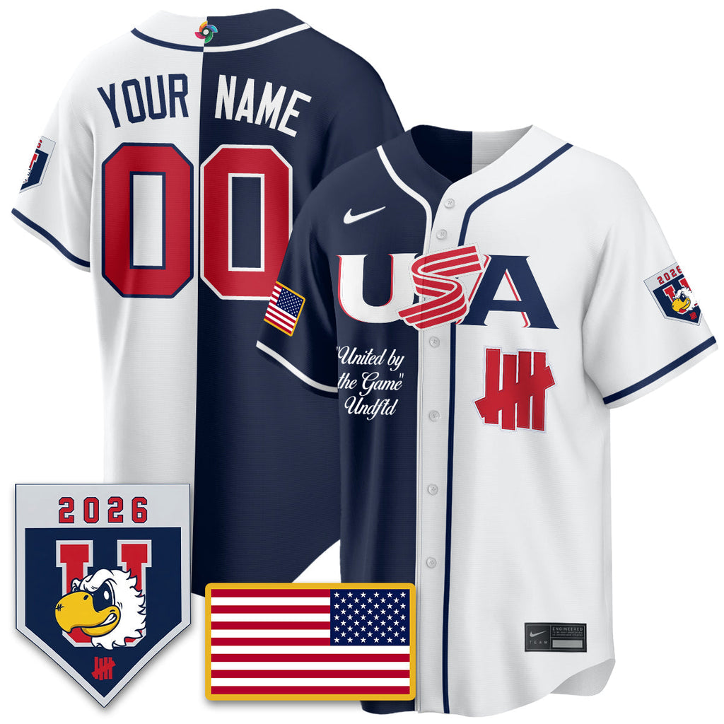 USA Baseball x Undefeated 2026 World Baseball Classic Limited Jersey - Stitched