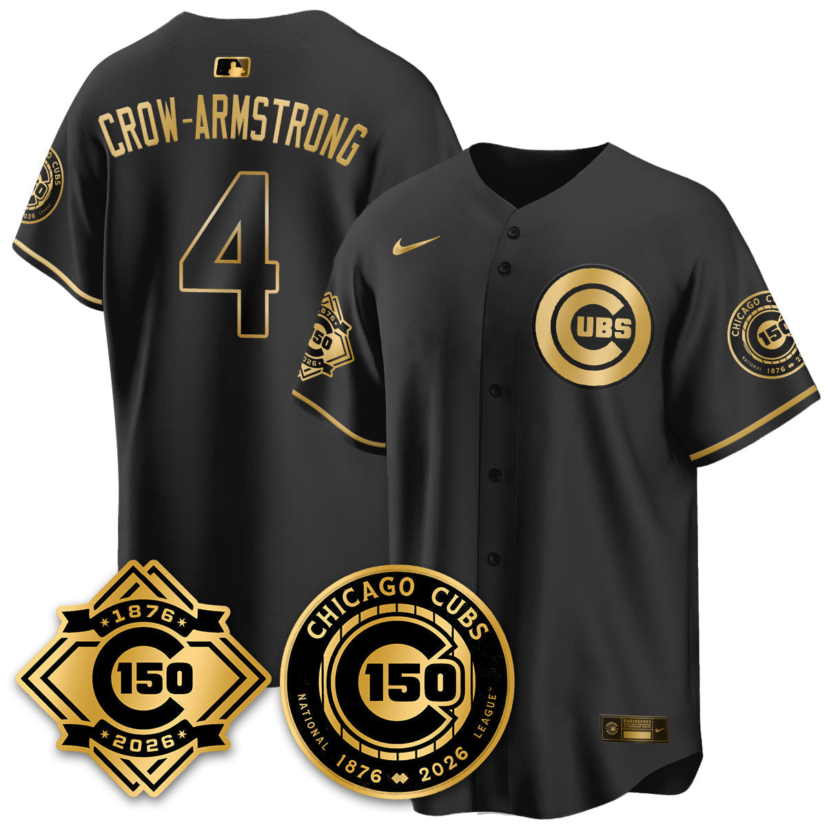 CHC Vapor Limited Gold Jersey - 150th Anniversary - Stitched