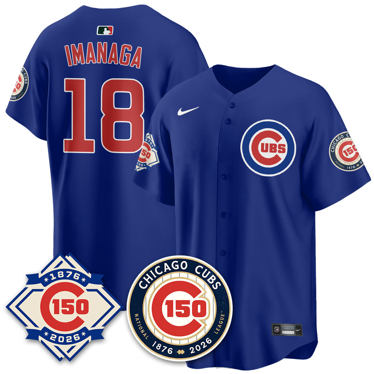 CHC Vapor Limited Royal Jersey - 150th Anniversary - Stitched