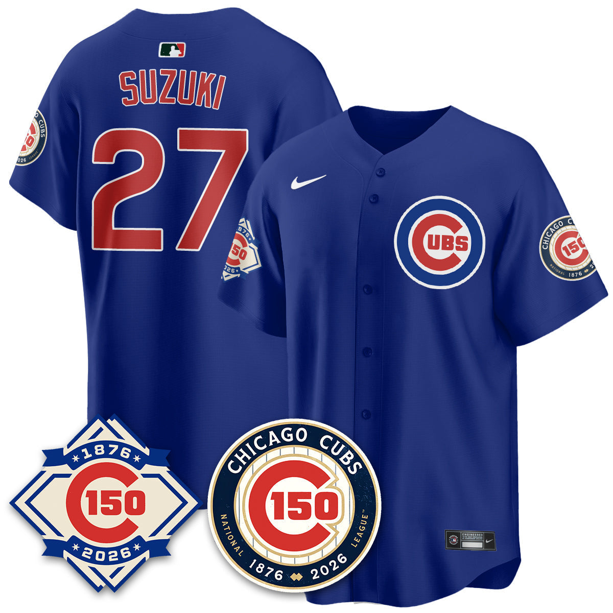 CHC Vapor Limited Royal Jersey - 150th Anniversary - Stitched