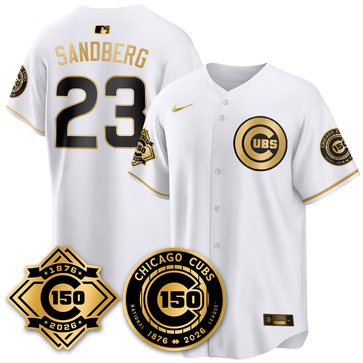 CHC Vapor Limited Gold Jersey - 150th Anniversary - Stitched