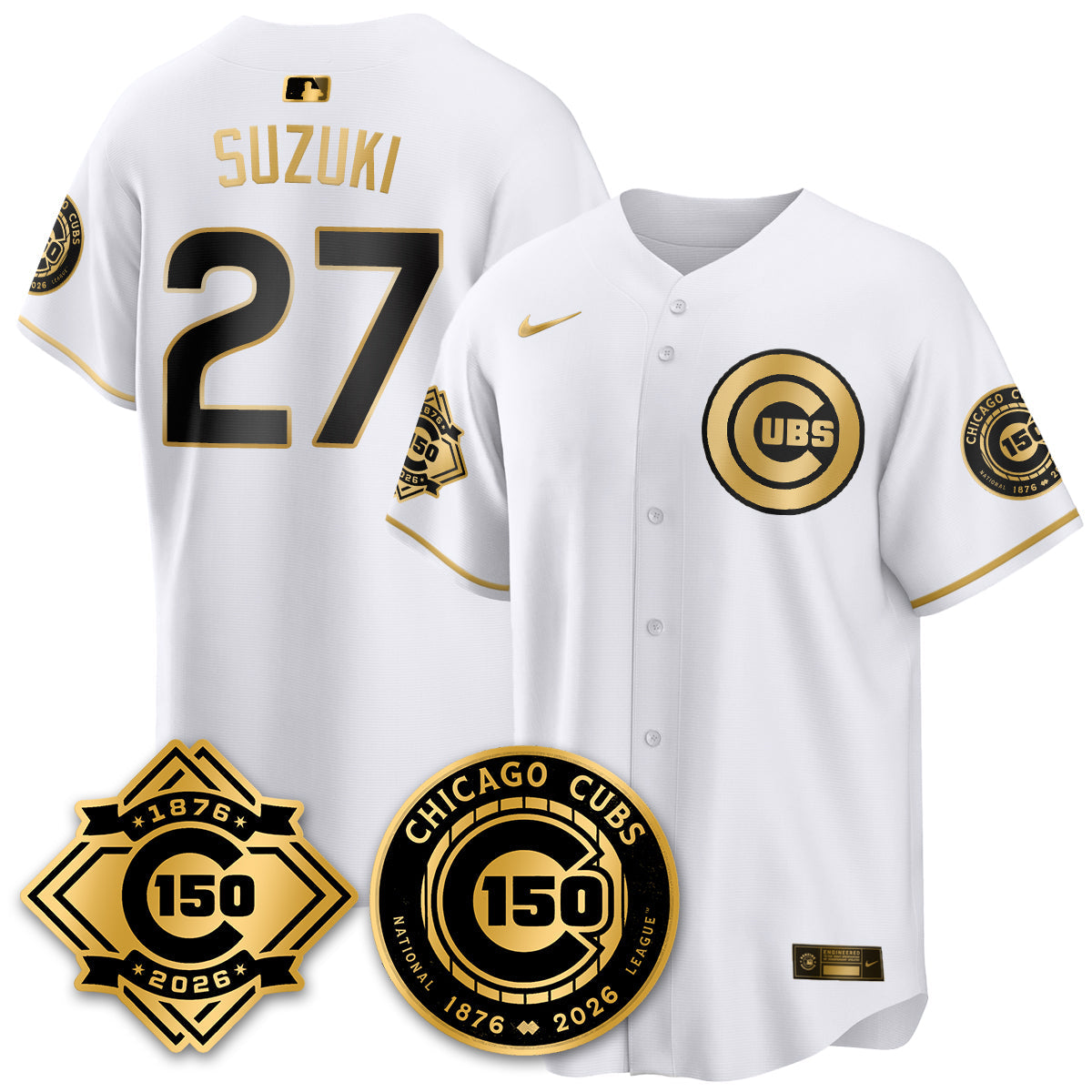 CHC Vapor Limited Black Gold Jersey - 150th Anniversary - Stitched