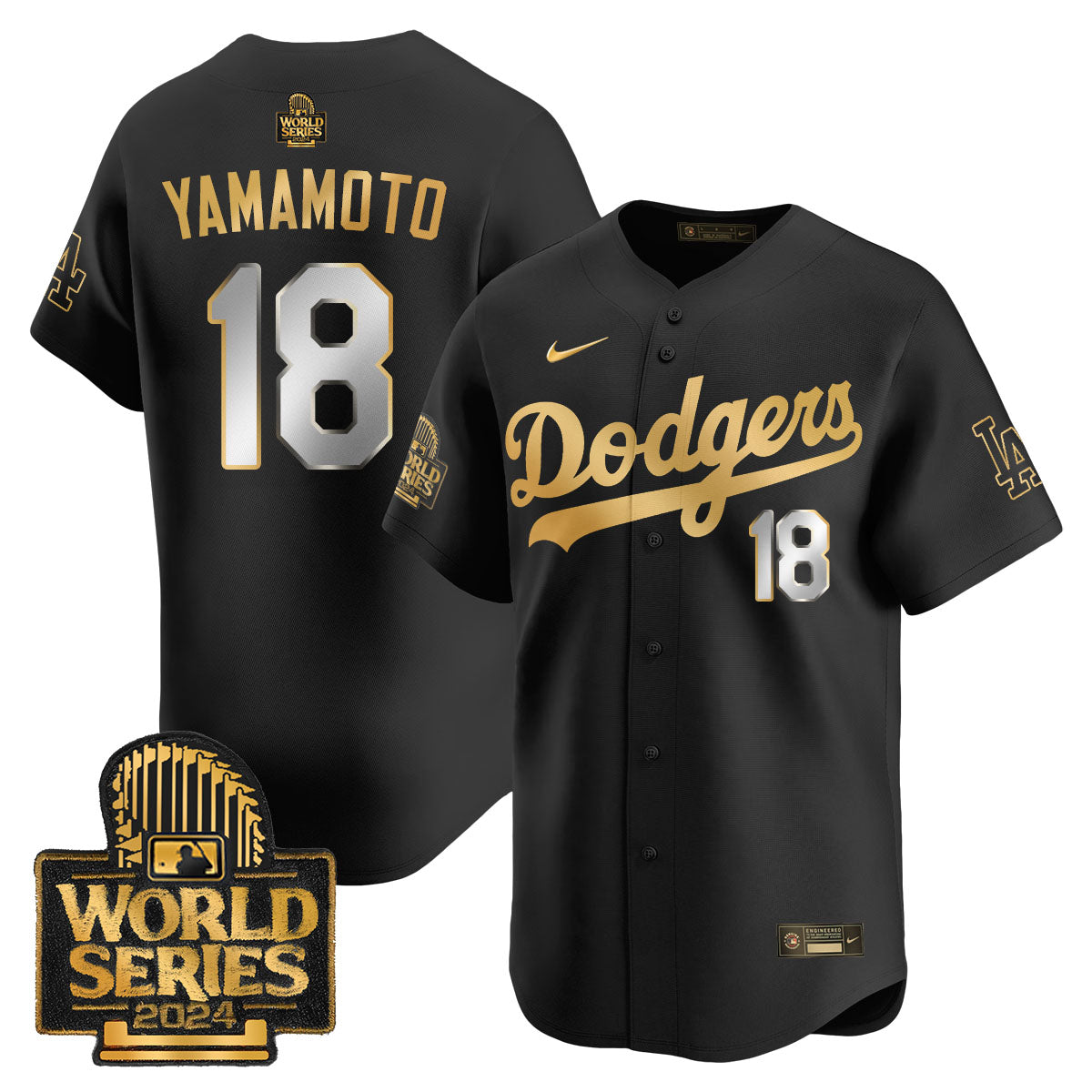 LAD World Series 2024 Jersey - Stitched