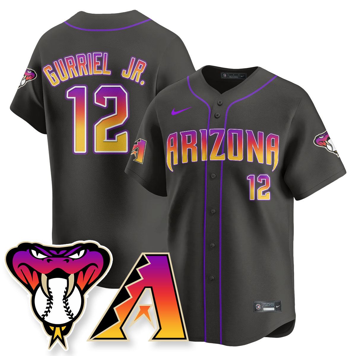 ARI 2025 City Connect Concept Jersey - All Stitched