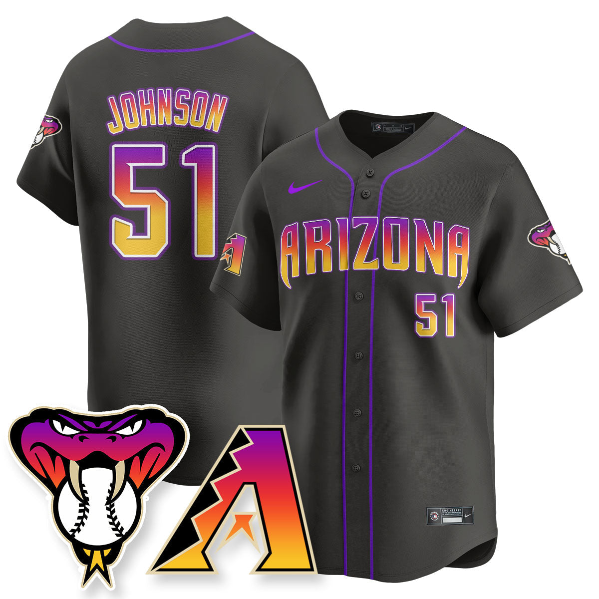 ARI 2025 City Connect Concept Jersey - All Stitched