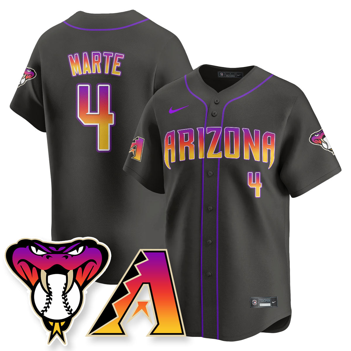 ARI 2025 City Connect Concept Jersey - All Stitched