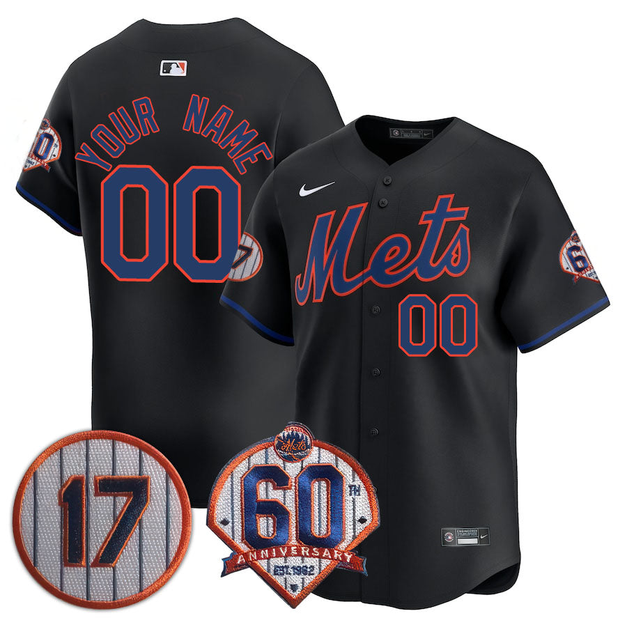 NYM Limited Custom Jersey -  Amazing Patch - Stitched