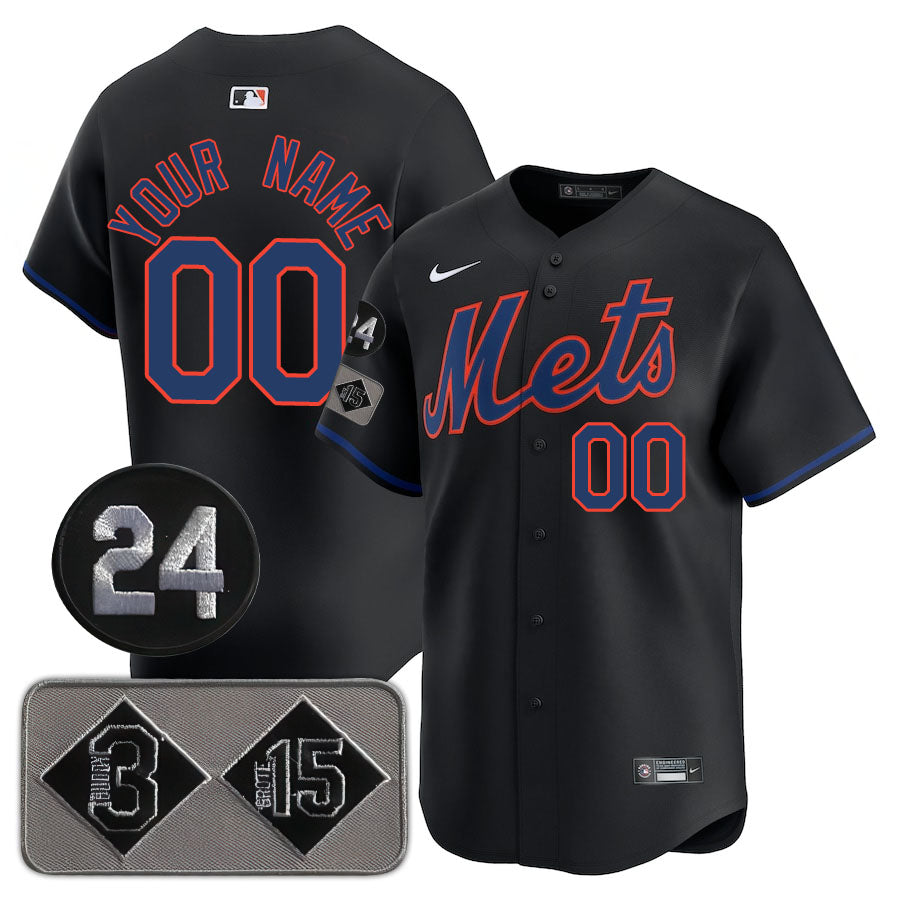 NYM Limited Custom Jersey -  Amazing Patch - Stitched