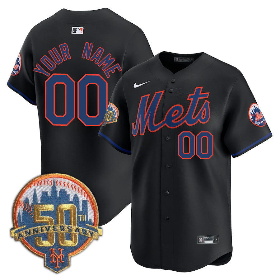 NYM Limited Custom Jersey -  Amazing Patch - Stitched