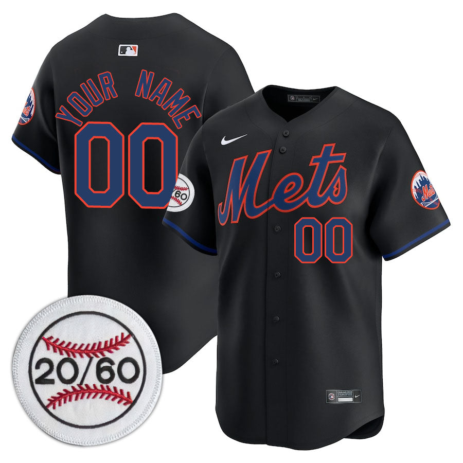 NYM Limited Custom Jersey -  Amazing Patch - Stitched