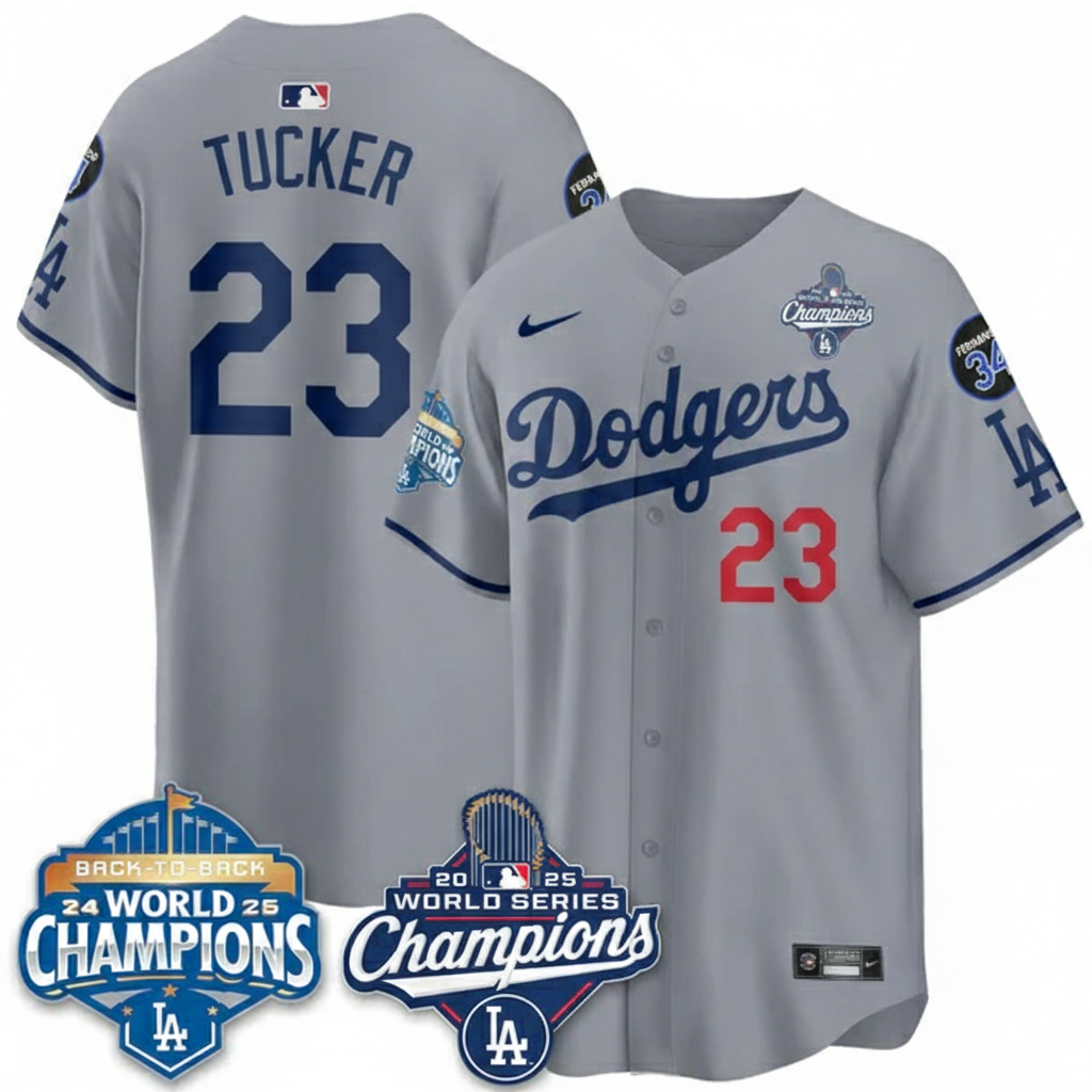 LAD 2025 World Series Champions Jersey - Stitched N2