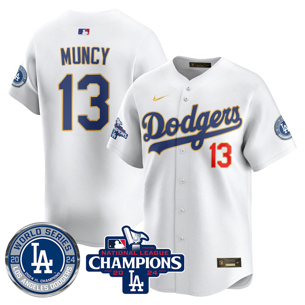 LAD World Series NL Champions Jersey - Stitched