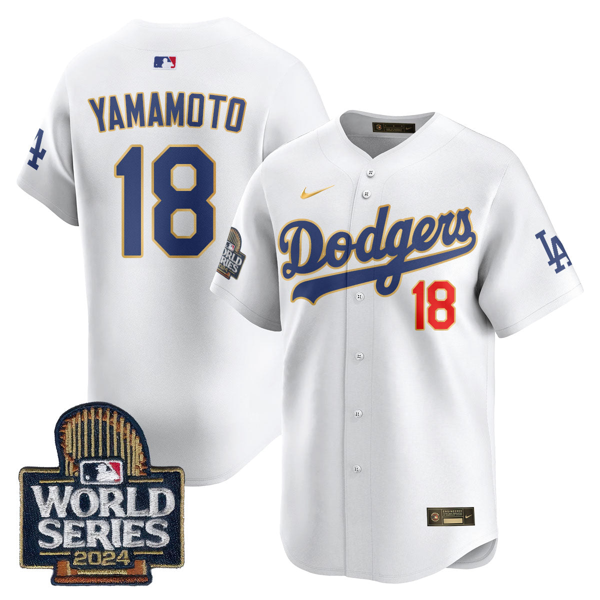 LAD World Series 2024 Jersey - Stitched
