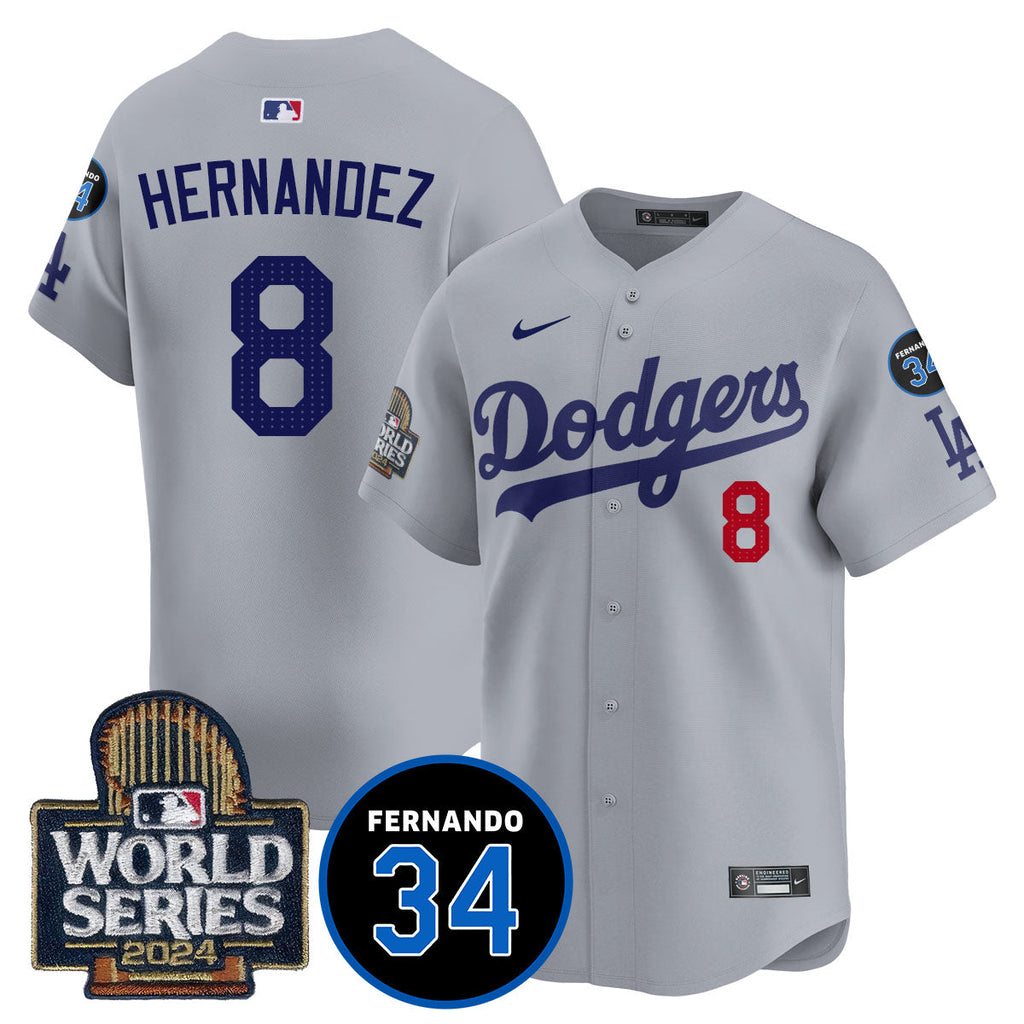 Dodgers Fernando Valenzuela Memorial Jersey - Stitched