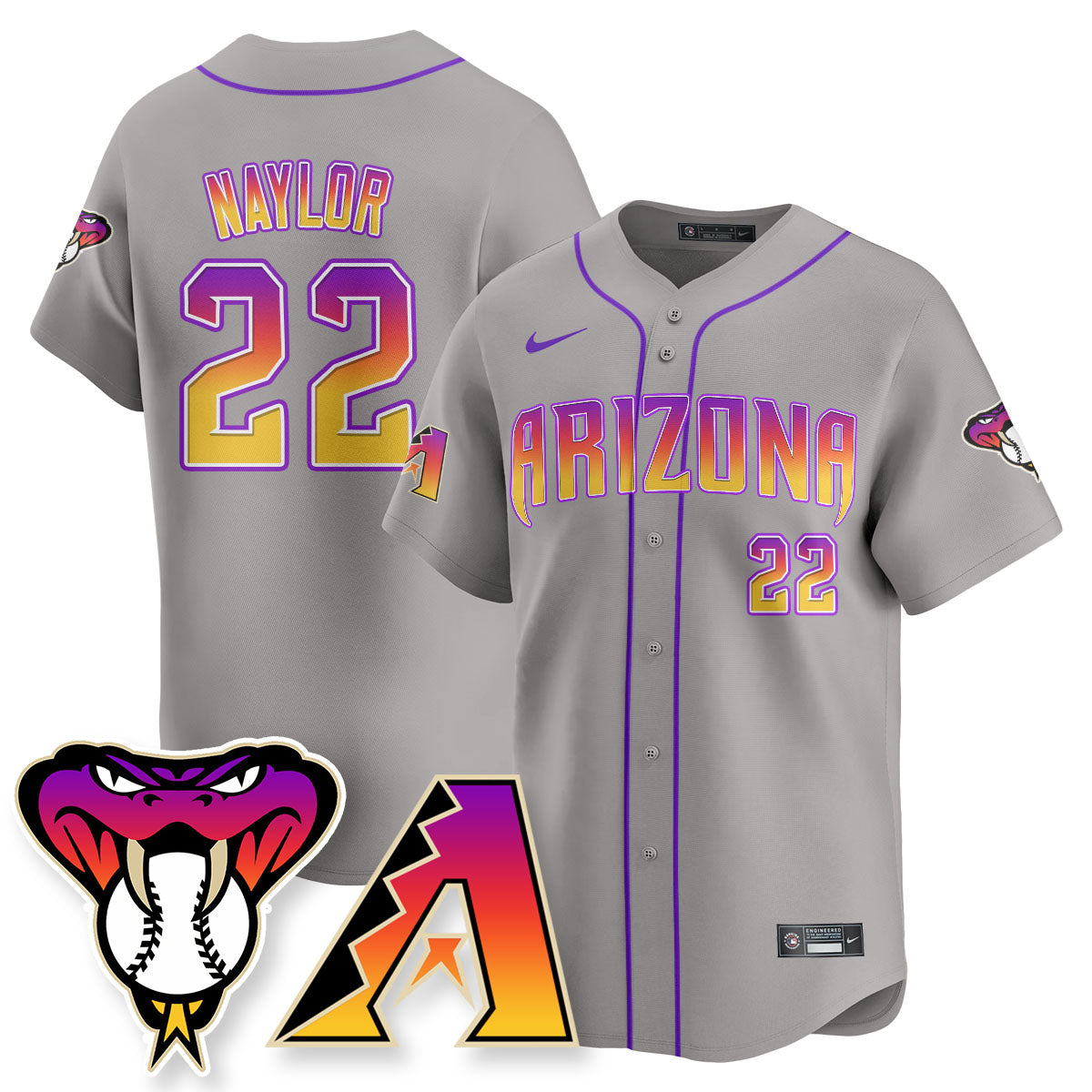 ARI 2025 City Connect Concept Jersey - All Stitched