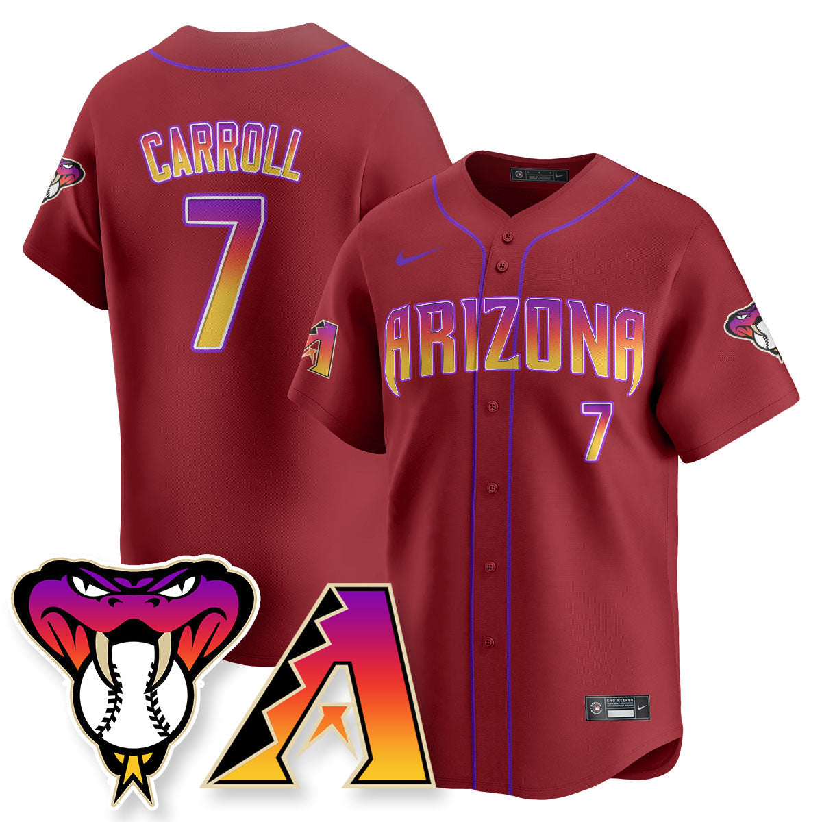 ARI 2025 City Connect Concept Jersey - All Stitched