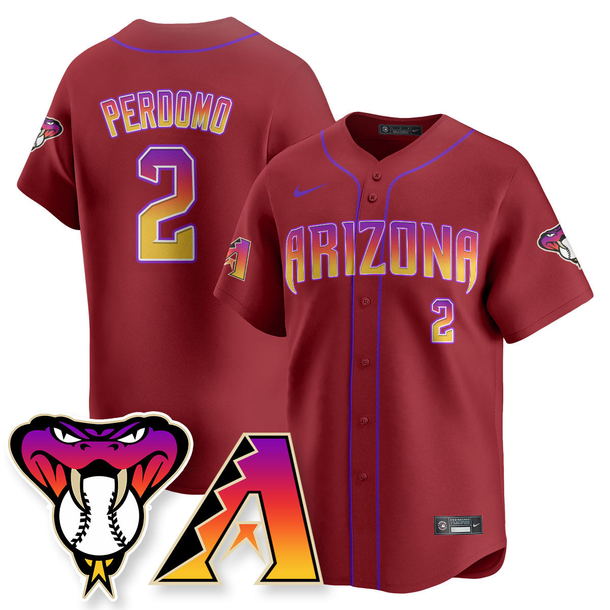 ARI 2025 City Connect Concept Jersey - All Stitched