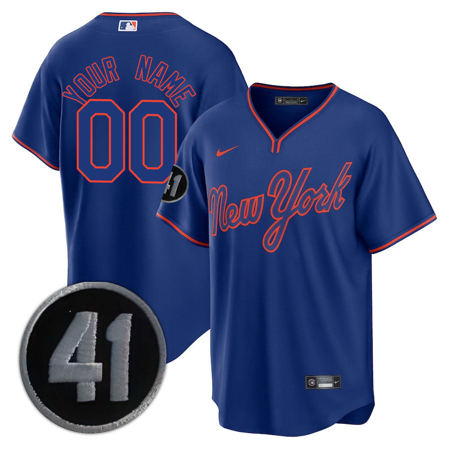 NYM Limited Custom Jersey -  Amazing Patch - Stitched