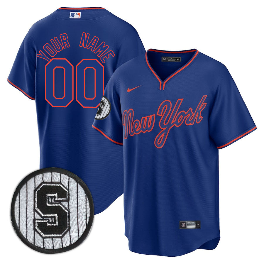 NYM Limited Custom Jersey -  Amazing Patch - Stitched