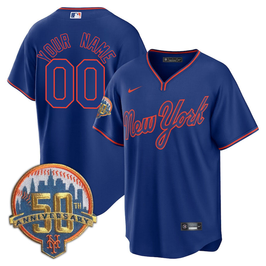 NYM Limited Custom Jersey -  Amazing Patch - Stitched