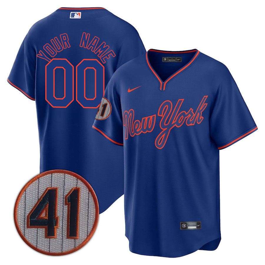 NYM Limited Custom Jersey -  Amazing Patch - Stitched