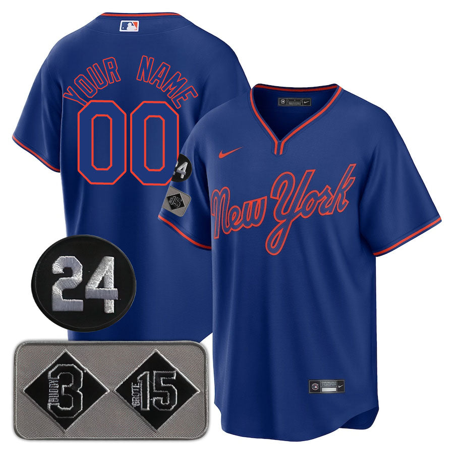 NYM Limited Custom Jersey -  Amazing Patch - Stitched