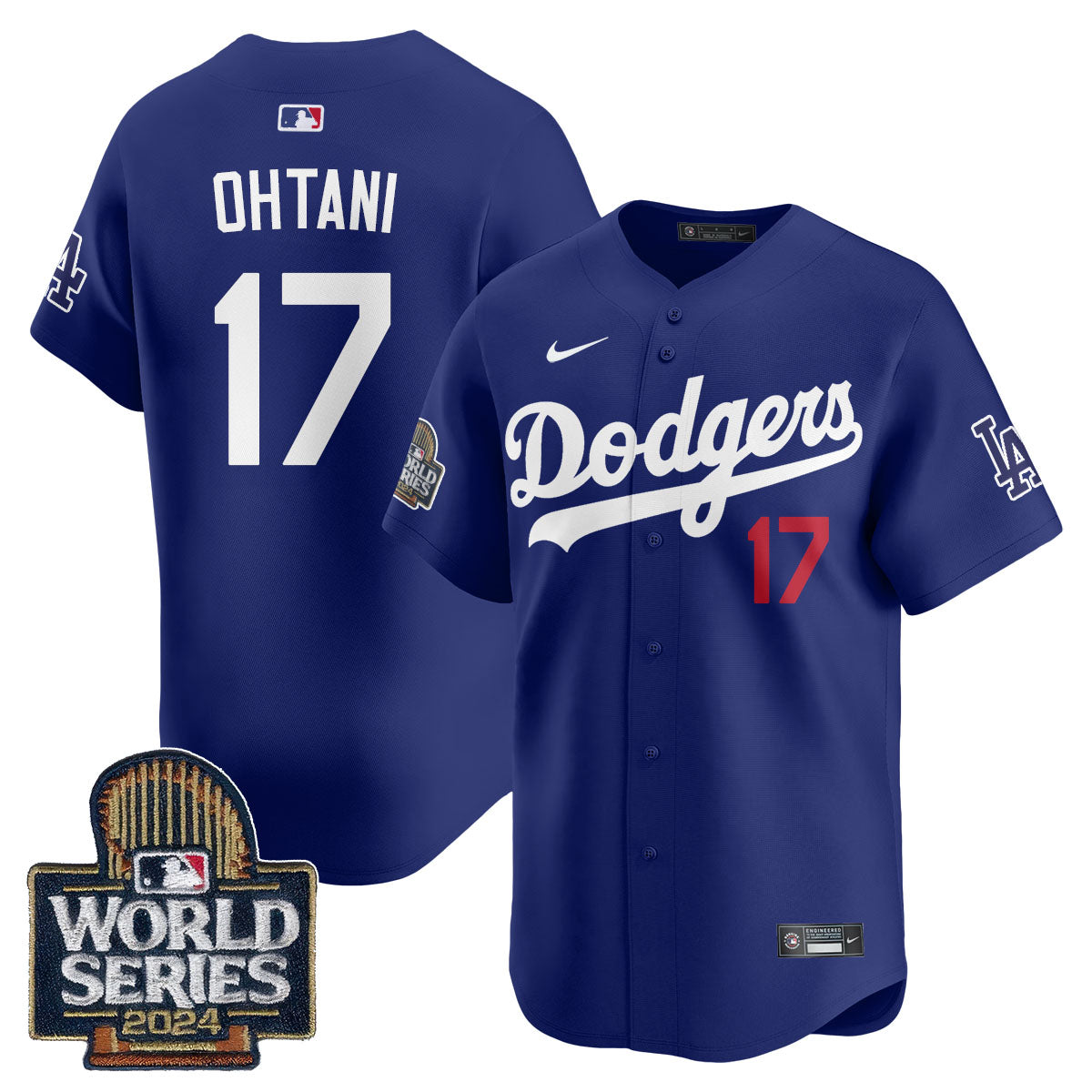 LAD World Series 2024 Jersey - Stitched