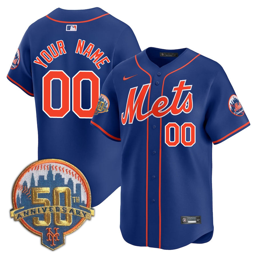 NYM Limited Custom Jersey -  Amazing Patch - Stitched