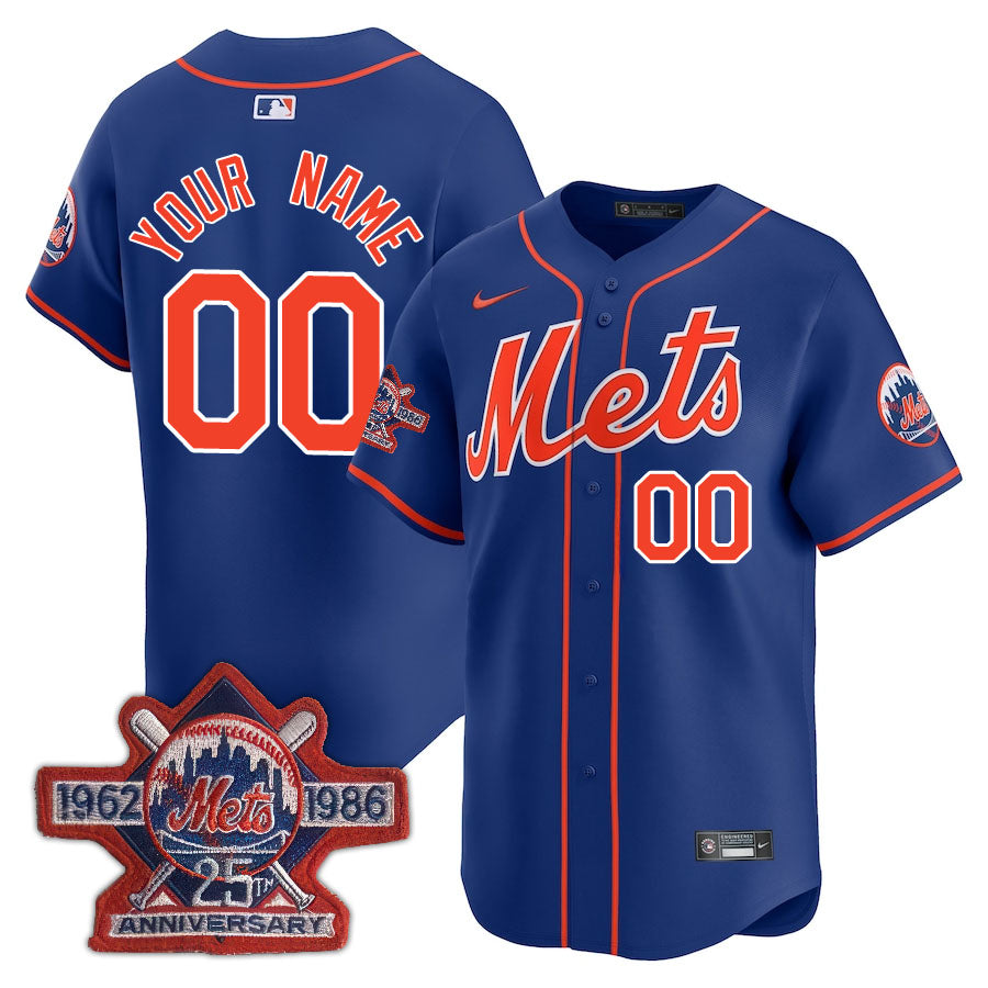 NYM Limited Custom Jersey -  Amazing Patch - Stitched