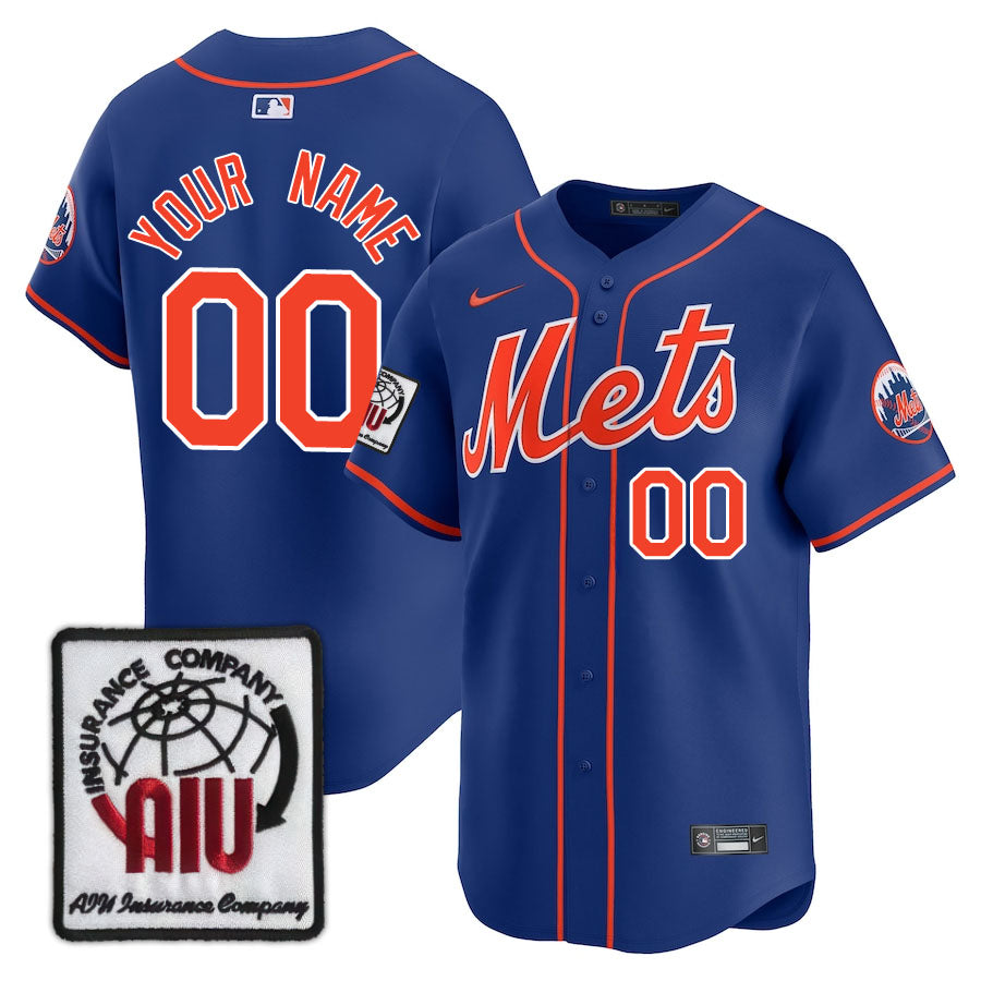 NYM Limited Custom Jersey -  Amazing Patch - Stitched