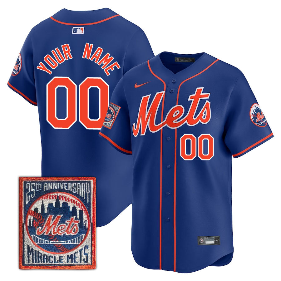 NYM Limited Custom Jersey -  Amazing Patch - Stitched