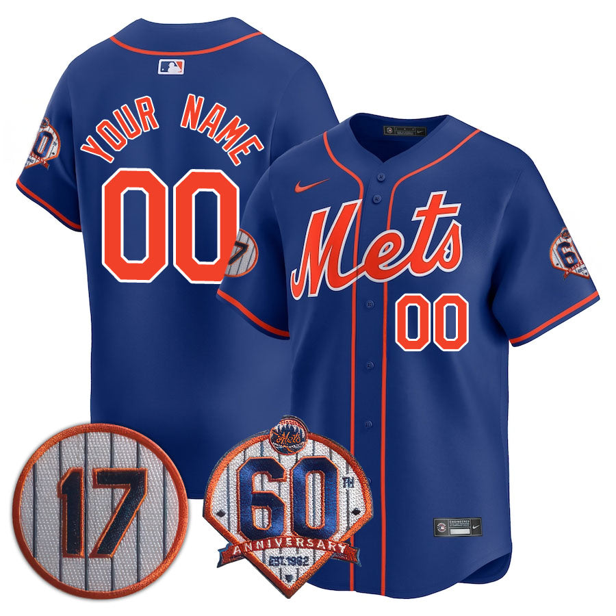 NYM Limited Custom Jersey -  Amazing Patch - Stitched