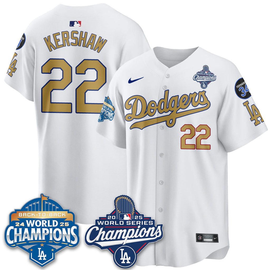 LAD 2025 World Series Champions Jersey - Stitched N2