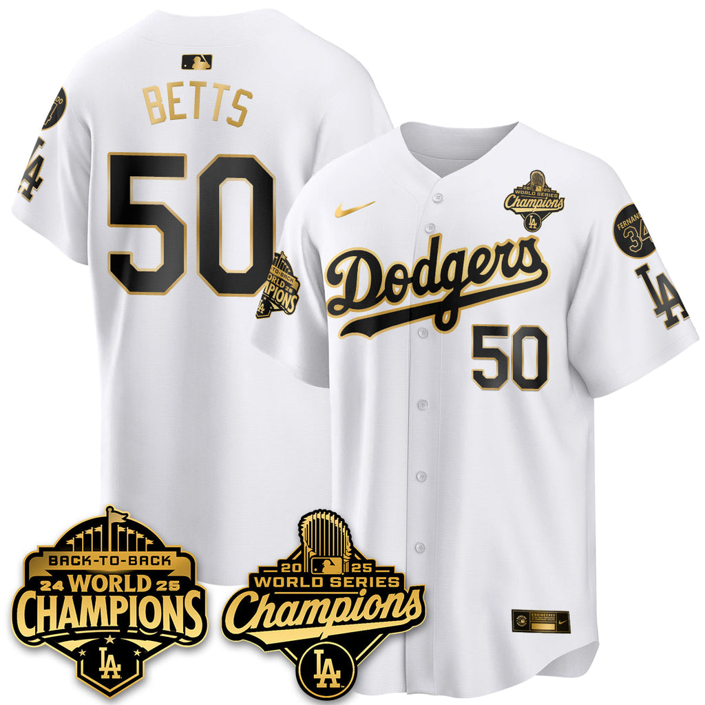 LAD 2025 World Series Champions Jersey - Stitched N2