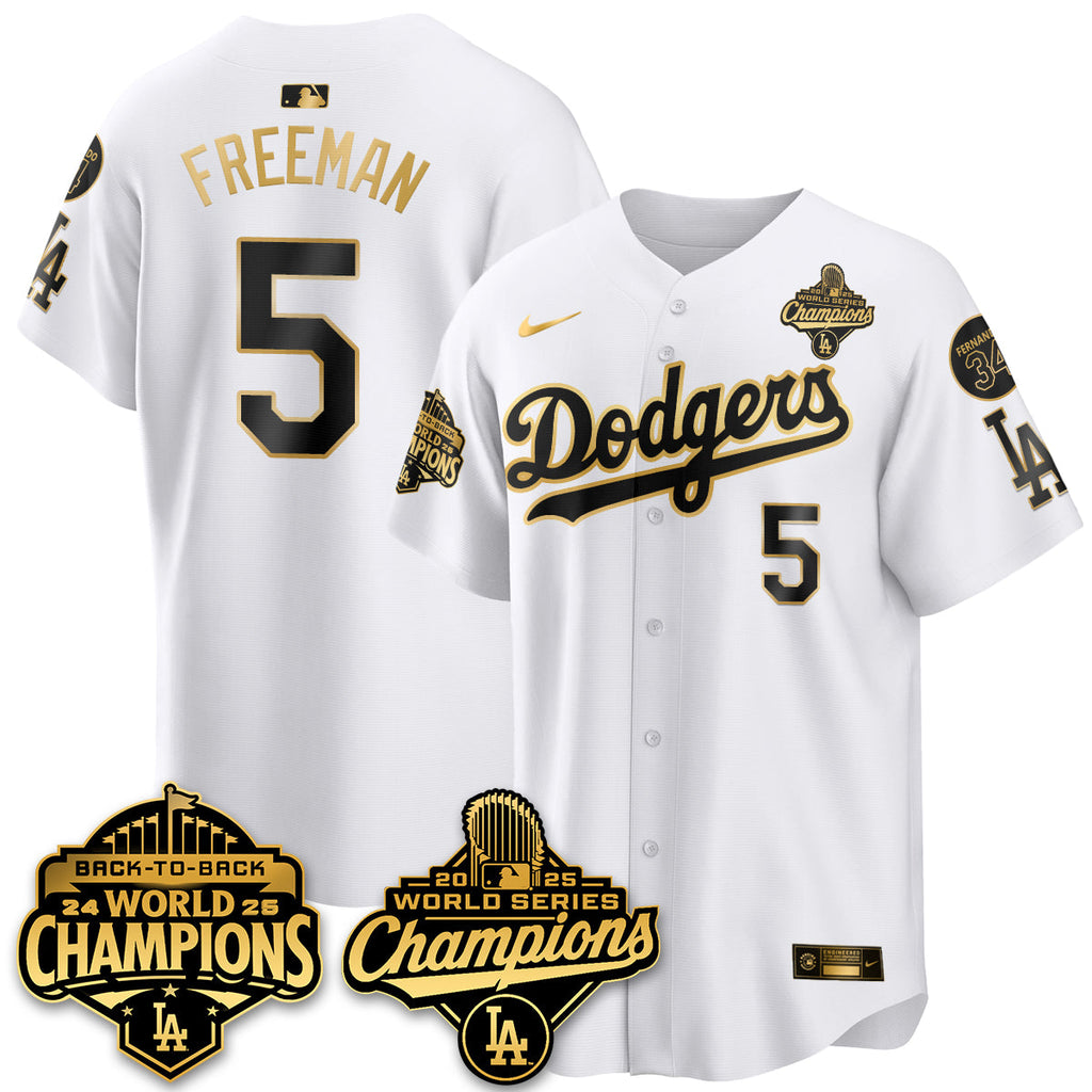 LAD 2025 World Series Champions Jersey - Stitched N2