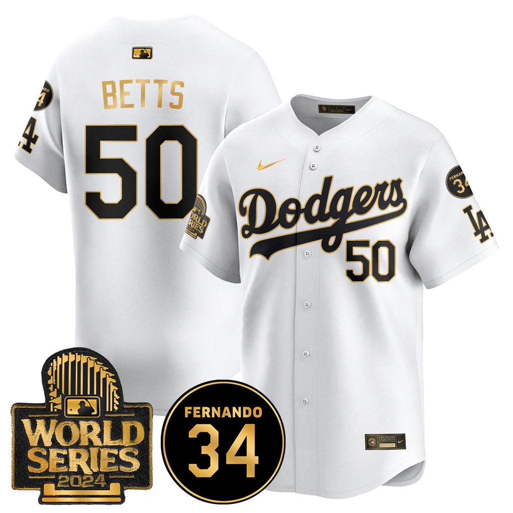 Dodgers Fernando Valenzuela Memorial Jersey - Stitched