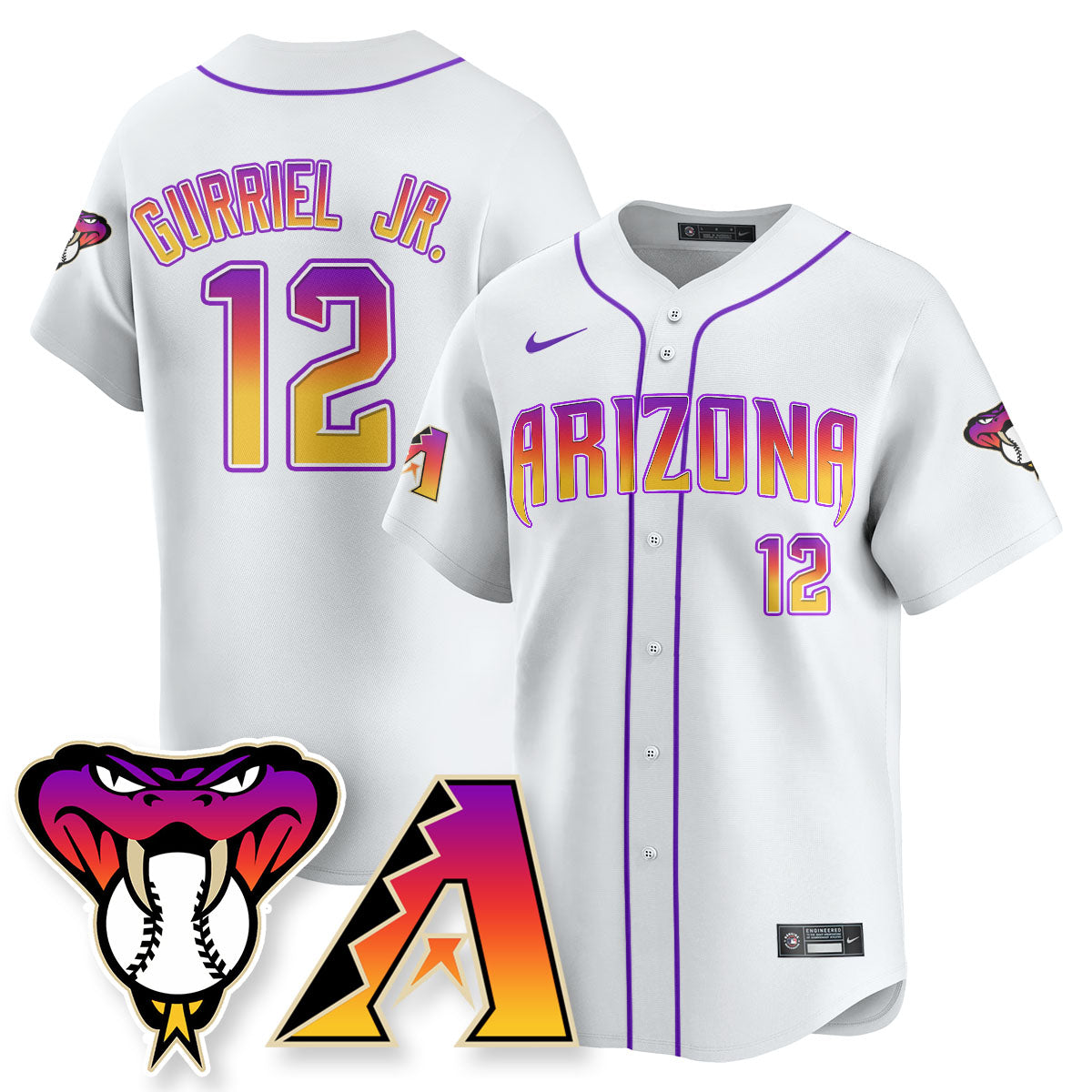 ARI 2025 City Connect Concept Jersey - All Stitched