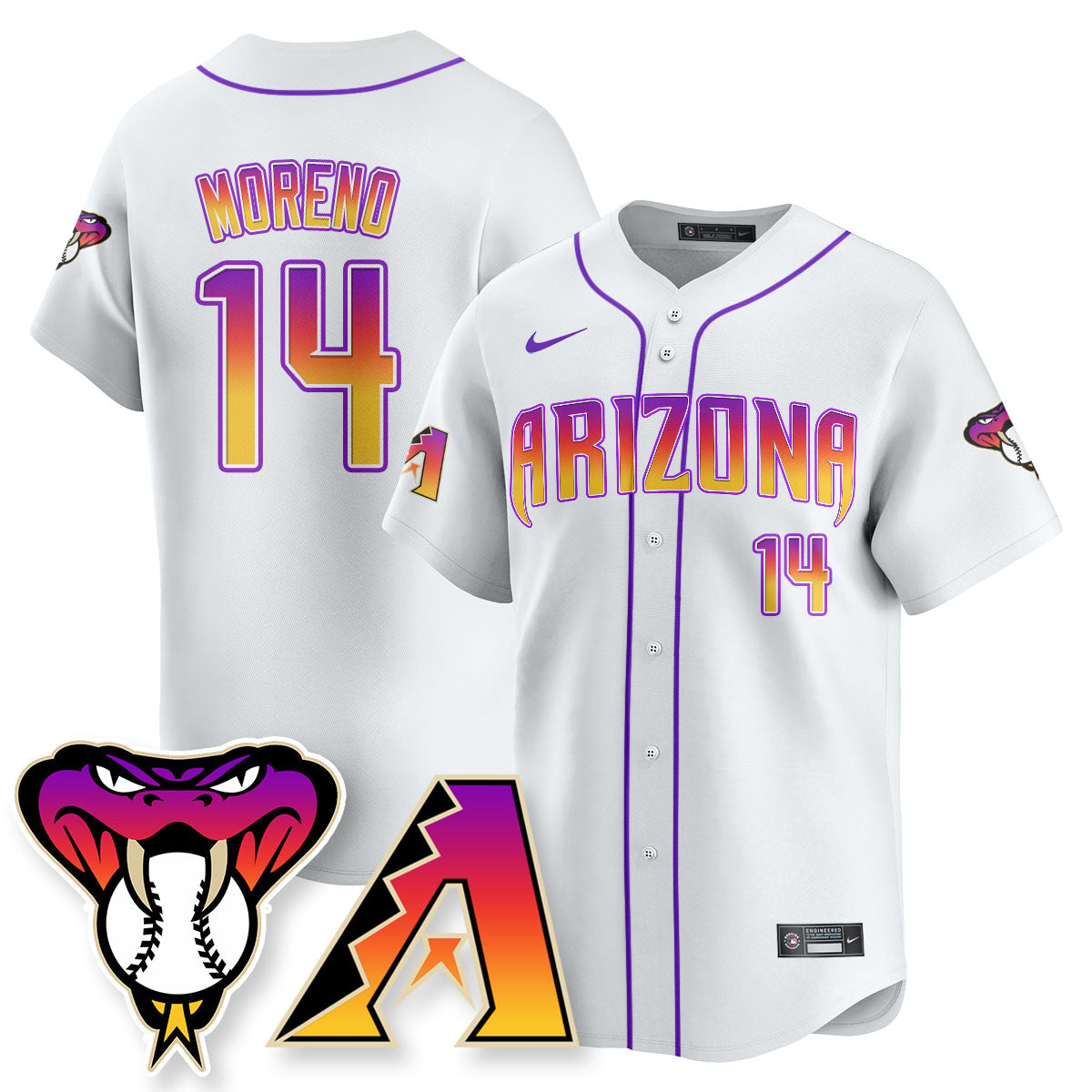ARI 2025 City Connect Concept Jersey - All Stitched