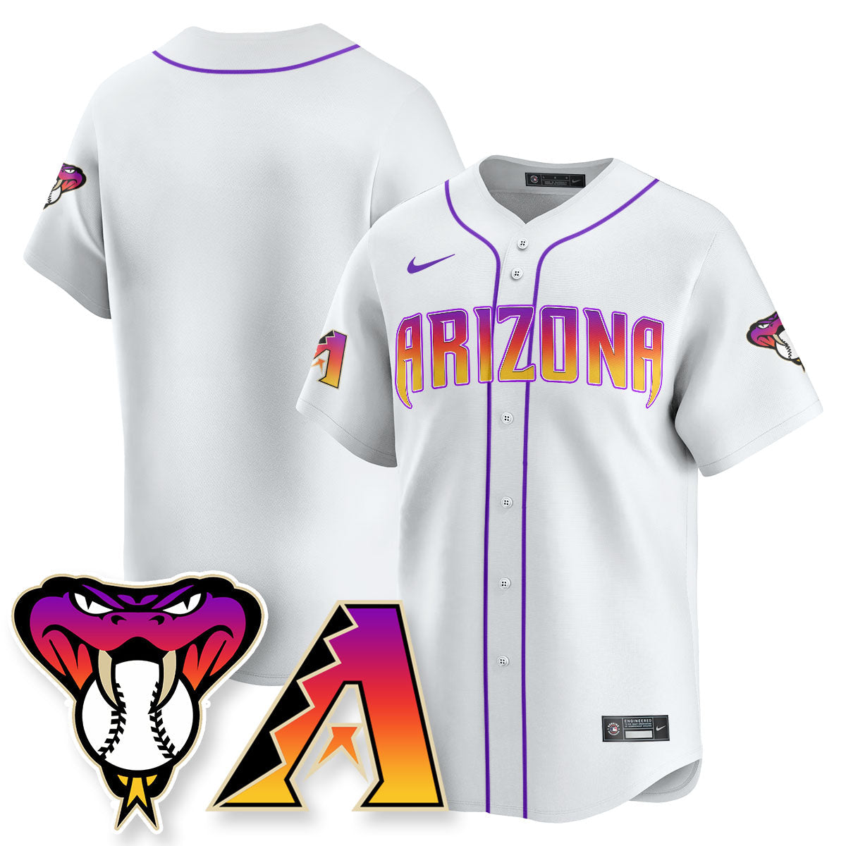 ARI 2025 City Connect Concept Jersey - All Stitched