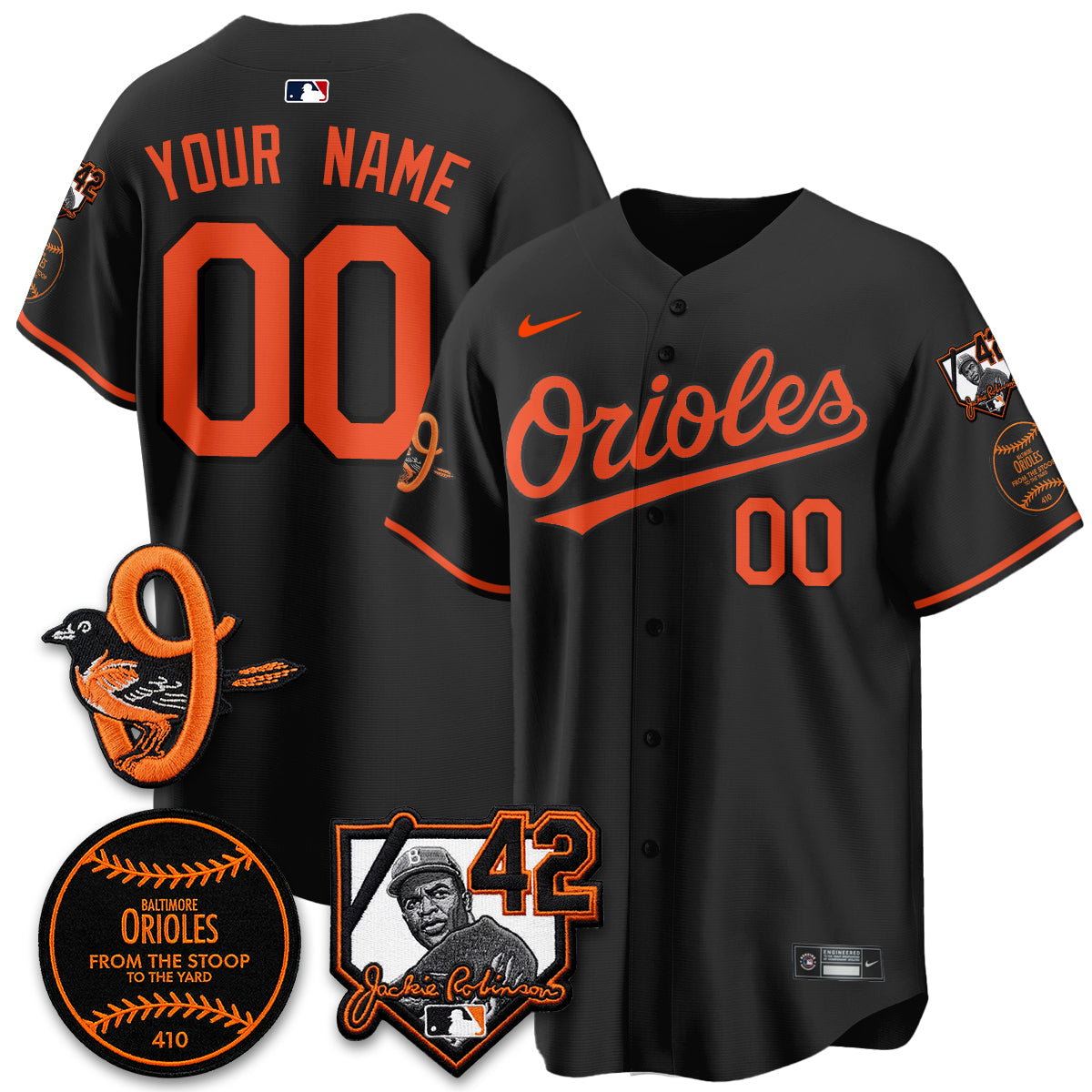 BAL 2026 Jackie Robinson Day Vapor Limited Custom Jersey - All Stitched